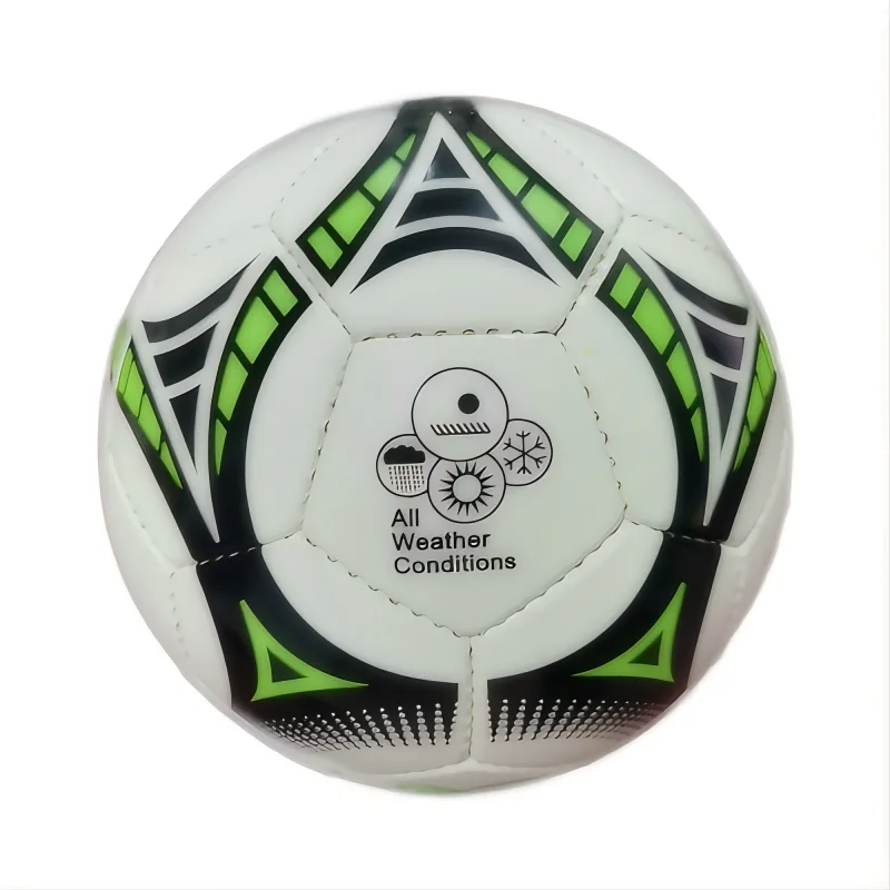 High Quality Customized Size 5 Soccer Ball Hand-Sewn PVC/PU/TPU Leather Football for Outdoor Training Printed Logo