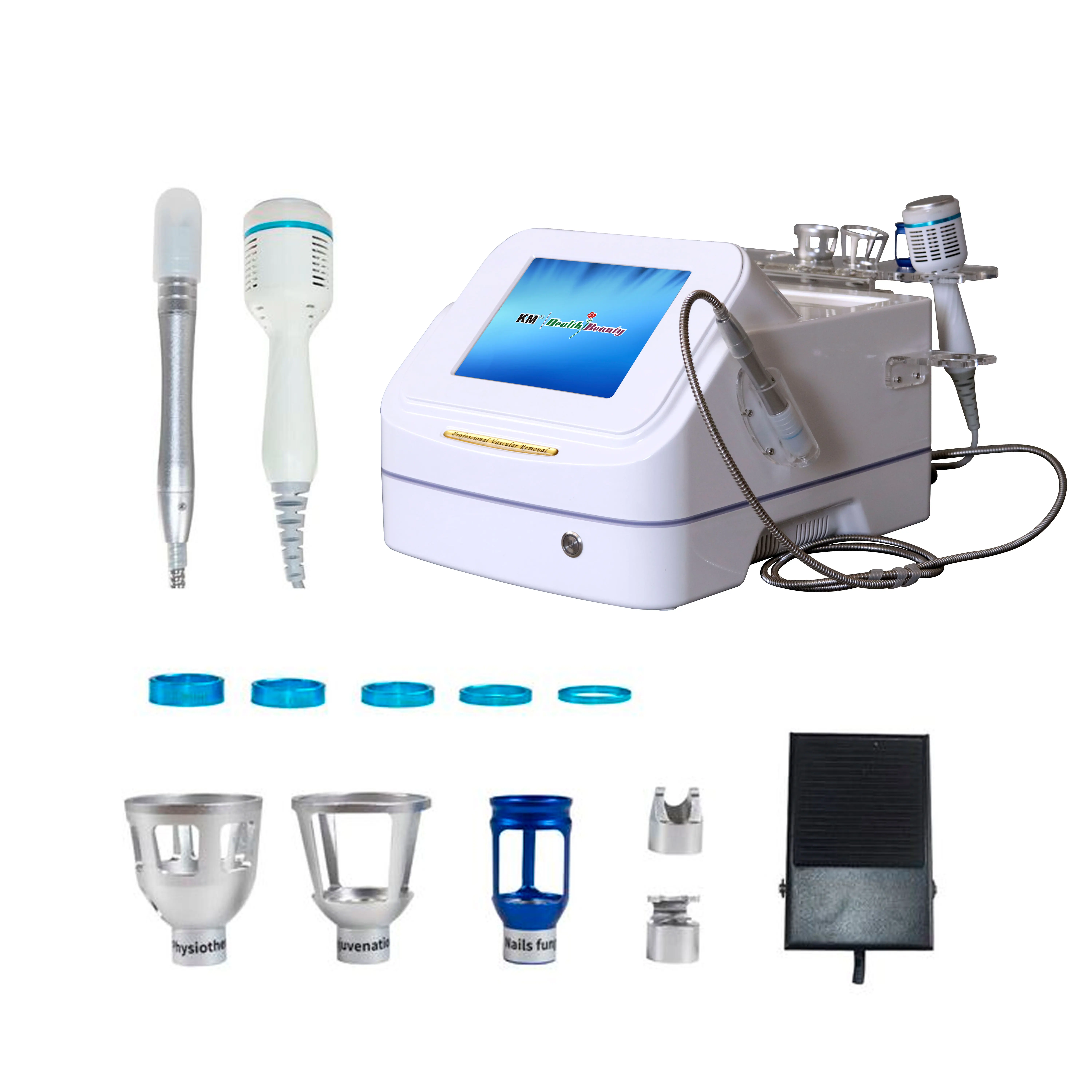 Weifang KM Electronics Co.,Ltd   980nm diode laser spider vein/high power 60w vascular laser 980 nm laser