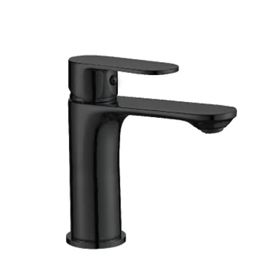 2024 Modern Single Lever Washbasin Mixer with Brass Body Zinc Alloy Handle Mixer Factory