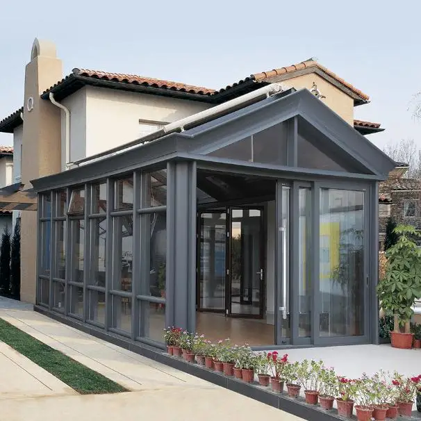 DTOP Wholesale 10 x 12 sunroom sunrooms glass houses polygon roof freestanding sunrooms & glass houses