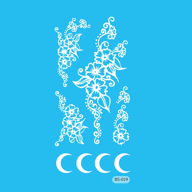 Custom Wholesale New Simplicity Style Waterproof And Sweat Proof Henna Hand Tattoo