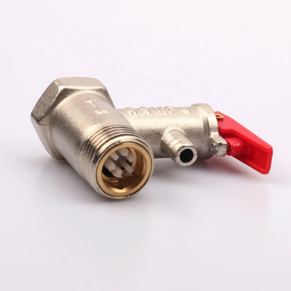 solar water heater brass non return temperature pressure relief valve