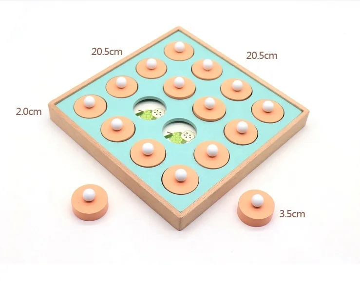 Детская деревянная игра с памятью