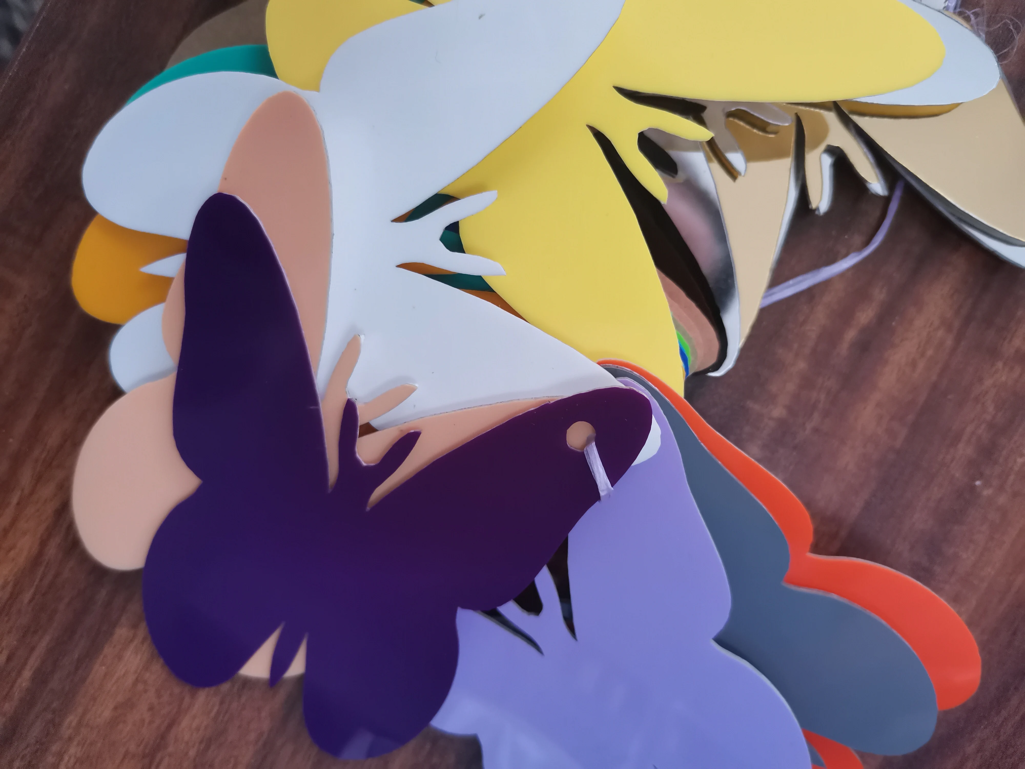 Lily Vase Wallpaper 3D Acrylic Wall Sticker Flower Wall Stickers Living Room Decoration Home Decor Custom Wall Decal