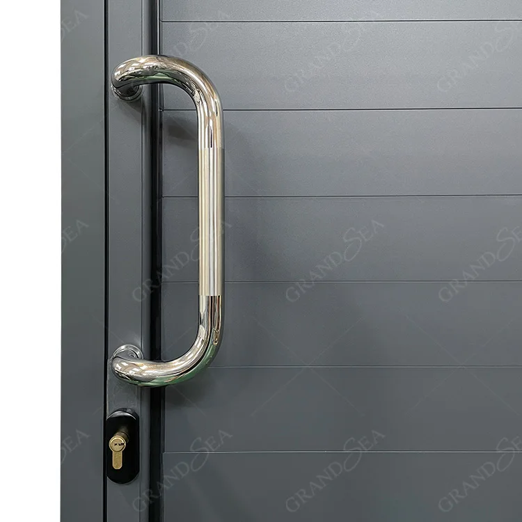 2340 X 820 Hidden Hinged Flush Aluminum Metal Casement Door With Swing Design Prices