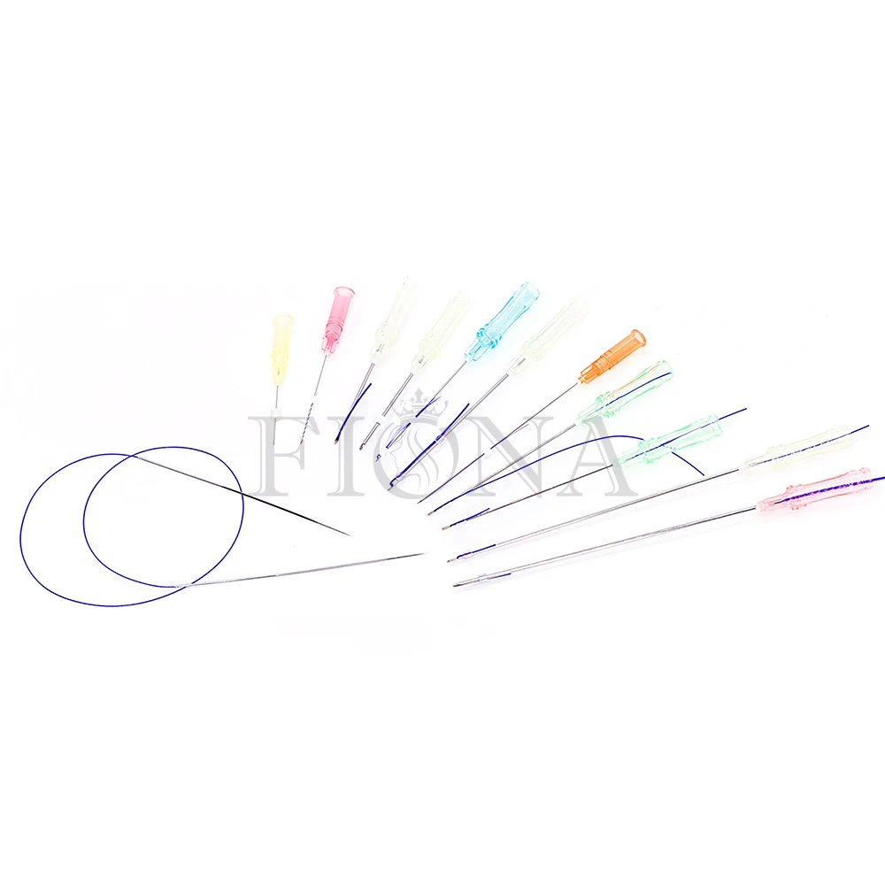 Most Popular Medical Absorbable Clinic Use Half-Blunt 18G 120mm 6D Cog Pdo Thread