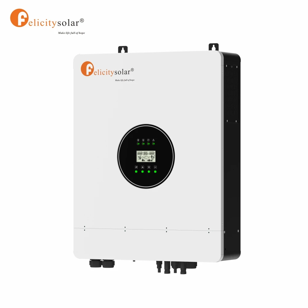 Felicity solar Best Selling 8kva Solar Pure Sine Wave Inverter 8000W Hybrid Inverter With Solar Battery Charging