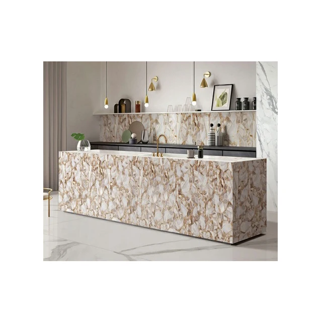 Good Quality Large Format Crystal Glaze Decorative Wall Tiles Sintered Stone