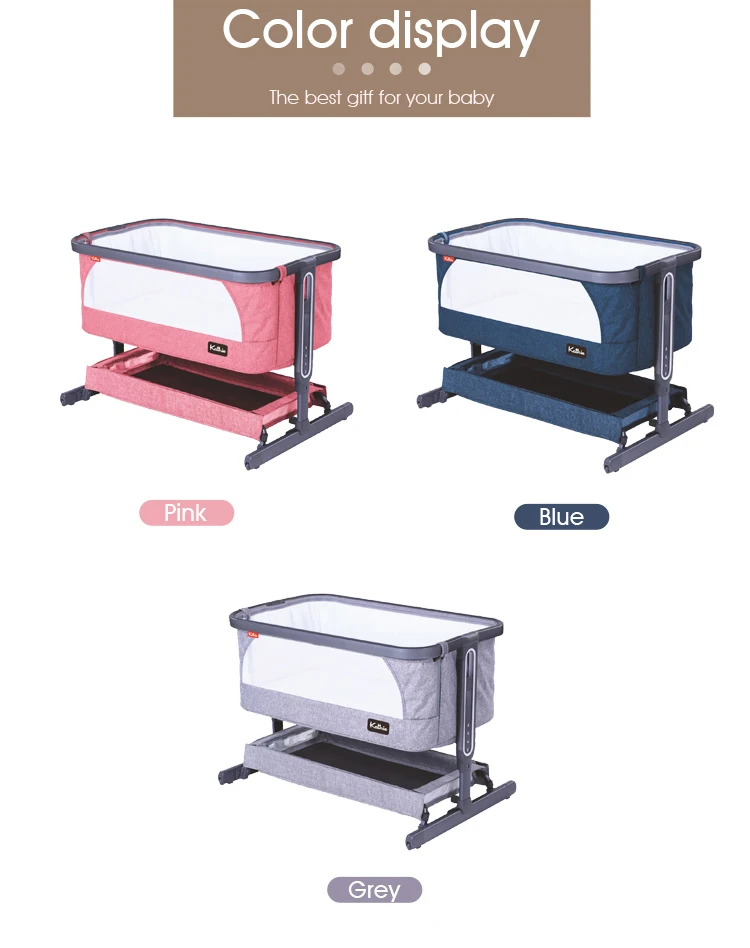 
30%off Multi Function Foldable Portable Baby Bedding Set Playpen Bed Luxury Baby Crib 