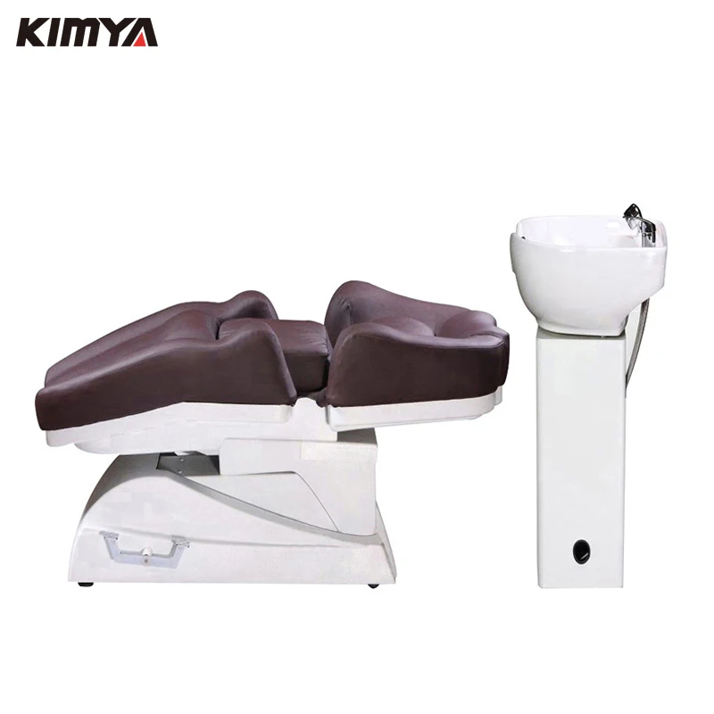 Kimya newest popular furniture lay down washing salon shampoo chair