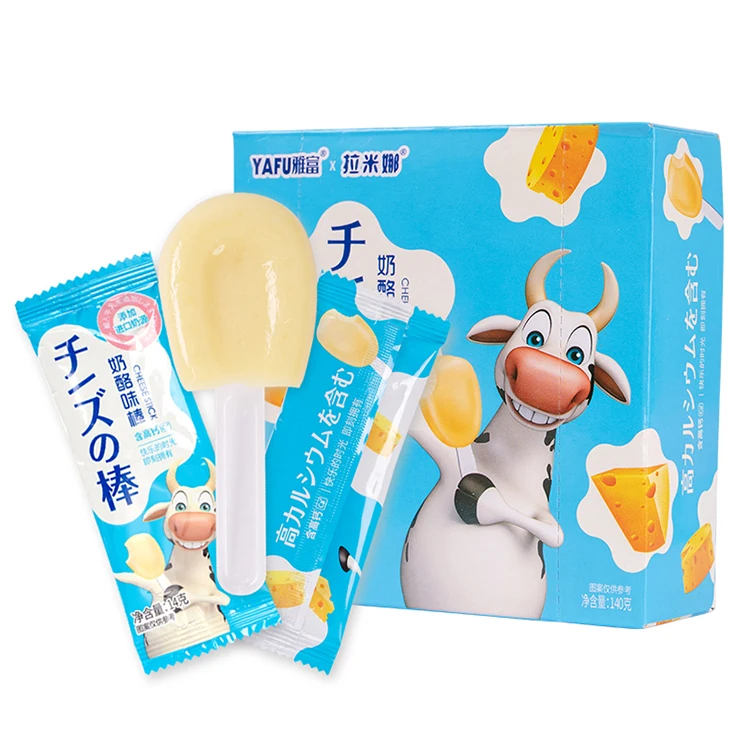 OEM/ODM 140 г Doces, оптовая продажа, богатый аромат молока, Детские снэки, конфеты, конфеты, вкус сыра, леденец, конфеты, жесткие конфеты