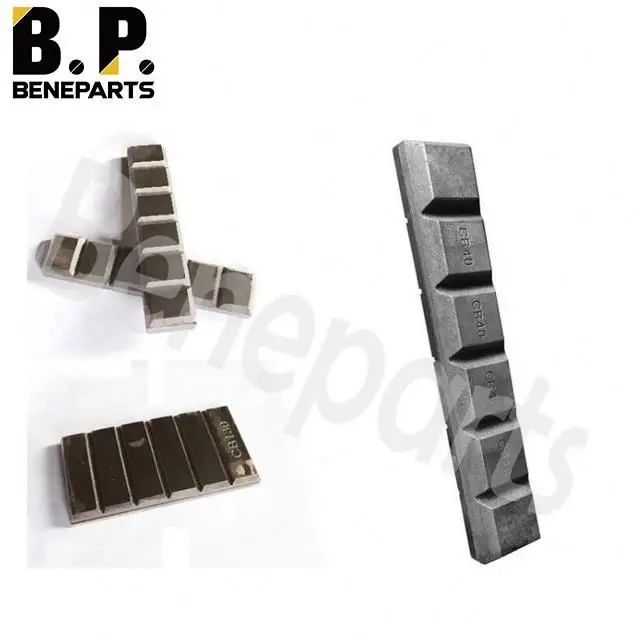 Excavator Crusher Spare Parts DLP658 chocky bar Standard Wear Bars