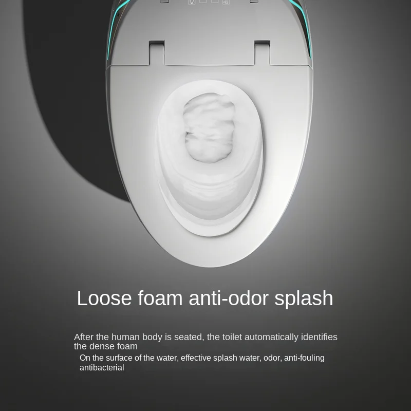 Smart Toilet Flushing Action Oem Linea Cleaning Function Tanklessq8 Cnkb Feed Mouth Decompression Smart Toilet