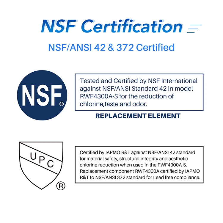 Microfilte r brand MFCMG14211FR and 502417010003  for home usage compatible fridge freezer  filter replacement ice water filters