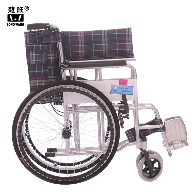 Modern 809 steel manual wheel chair/ lightweight folding wheelchair price disable wheelchair hemiplegia rehabilitation equipment
