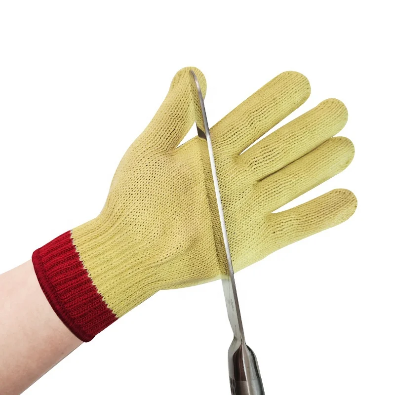 En388 Cut Resistant Steel Wire Aramid Gloves