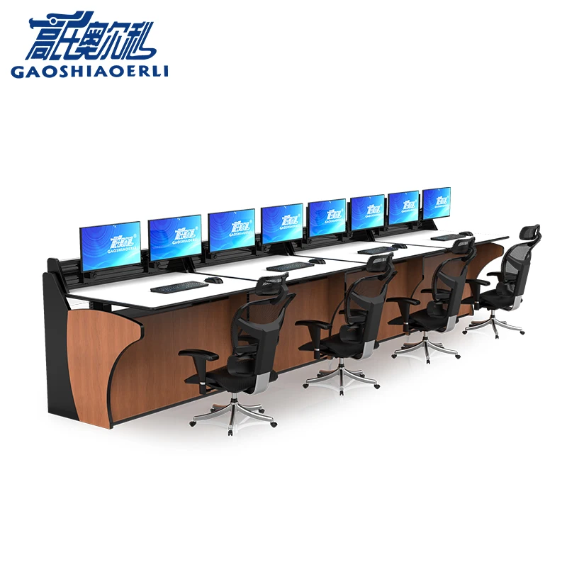 Customized command center commercial furniture console table