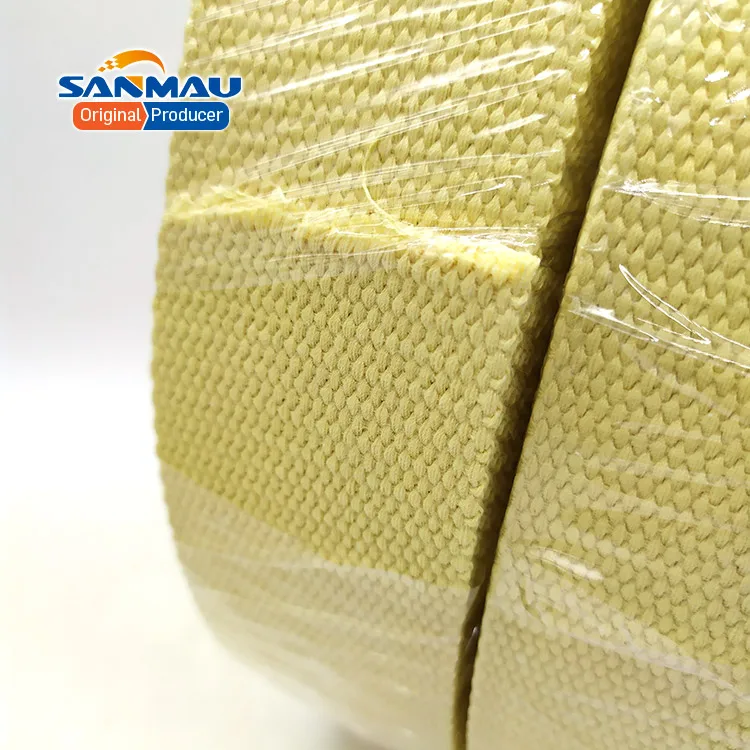 
High quality heat resistant Weave Para Aramid Strap Webbing 