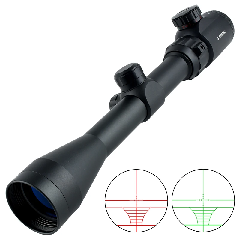 SYQT дальномер 3-9x40EG красный и зеленый светоотражающий ударопрочный оптический прицел