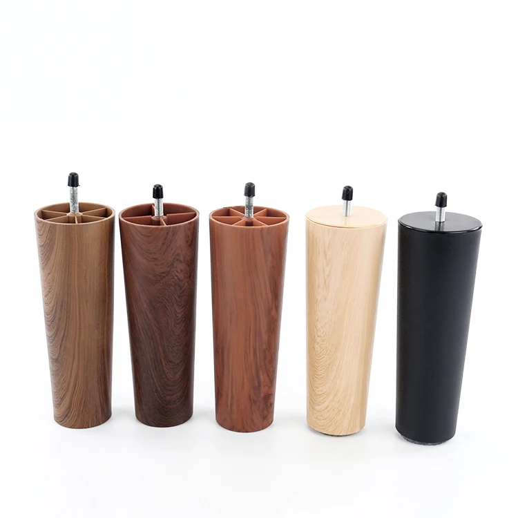 Quick delivery time furniture sofa accessories round furniture feet wooden legs for bed