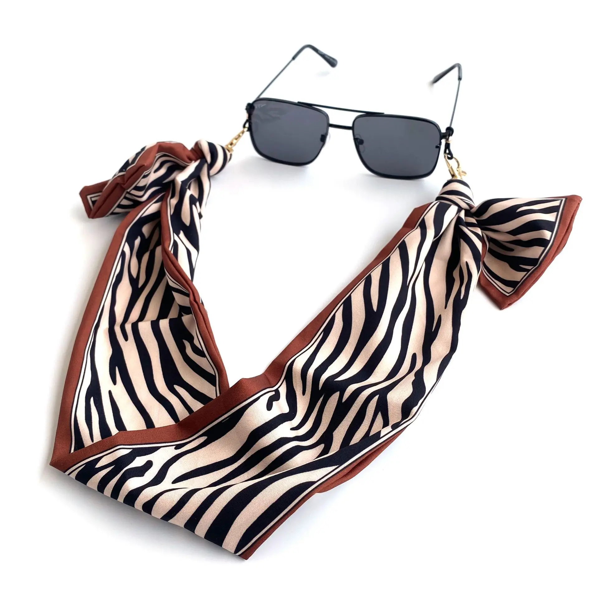 Дизайнерские шелковые очки цепь держатель ремень солнечных очков глаз шнурок для шнур Веревка ожерелье Женские аксессуары