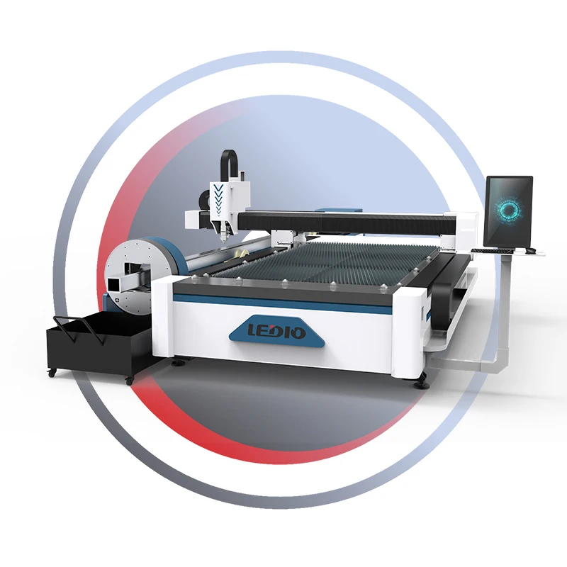 Manufacturer Supply 3000W 6000W Exclosure Type Laser Metal Pipe Cutter