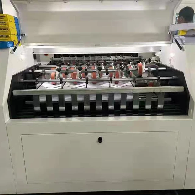 HQJ Full Automatic 4Roll Feeding A4 Copy Paper Sheet Cutting Machine