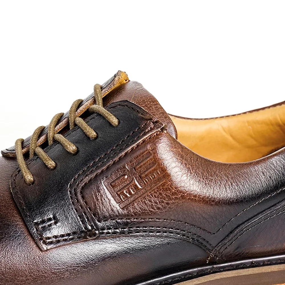 Designer genuine leather shoes