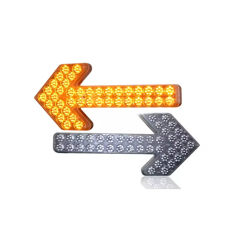 High quality yellow color 600mm led flashing directional arrow light for truck