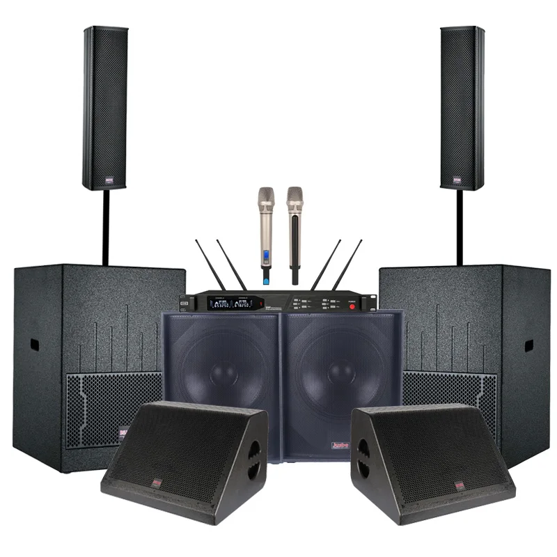 Jubse S118 professional audio video & lighting sound system 18 inch woofer speaker for stage show