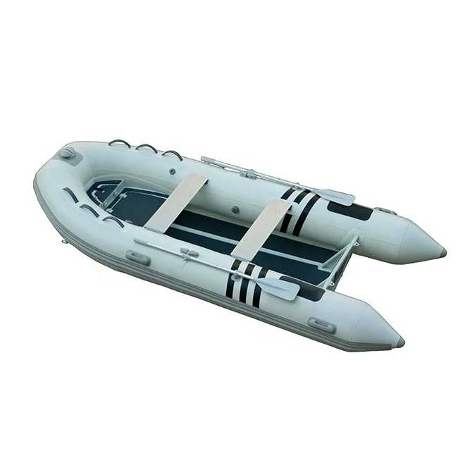 RHIB360 ПВХ/Hypalon надувная лодка с алюминиевым корпусом и подвесным