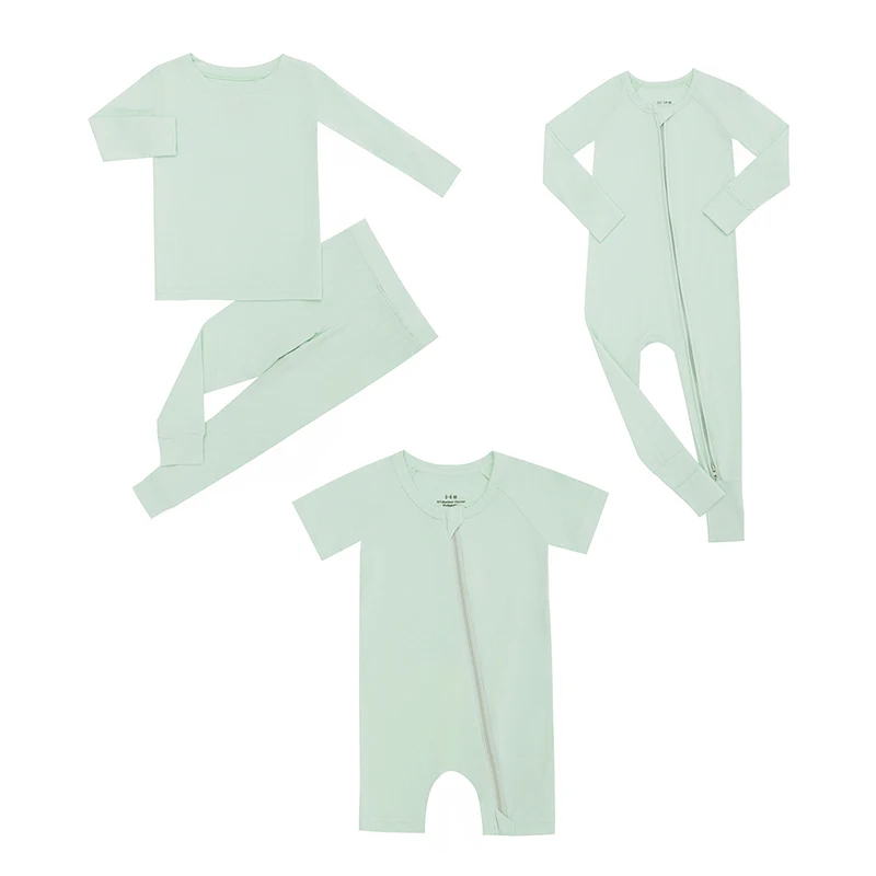 Little Little Class Bamboo Spandex Toddler Pajamas Unisex Infant Rompers baby clothes sets Sleeper Bamboo Baby Clothes Product