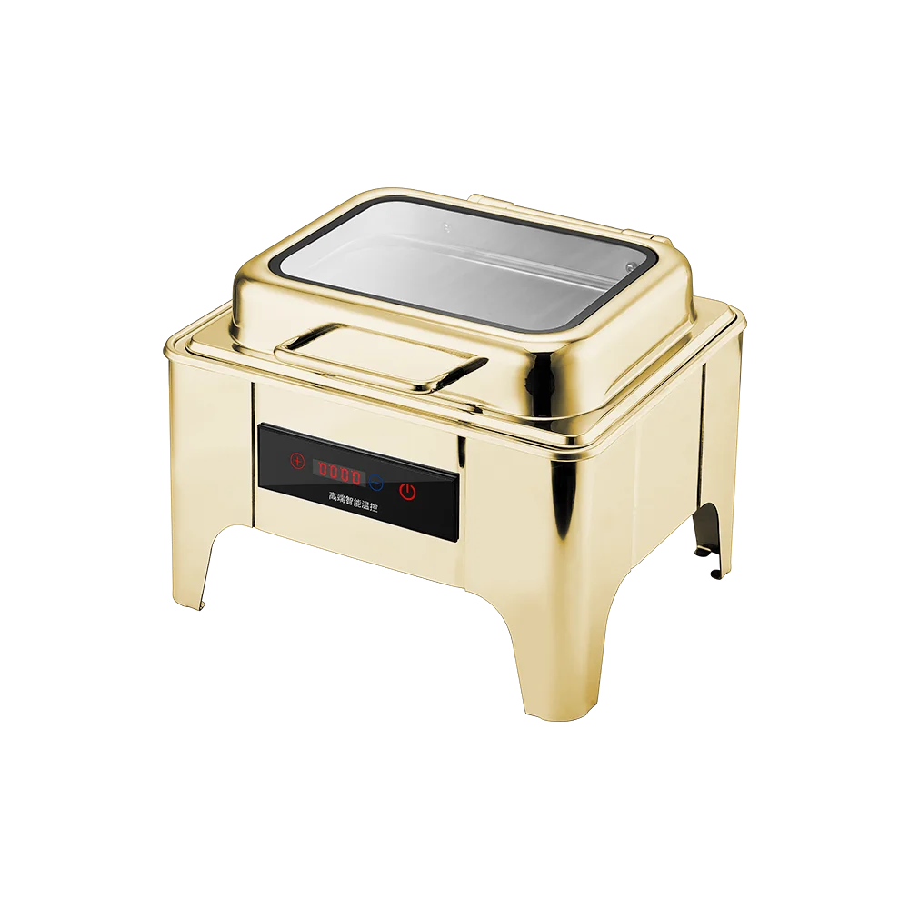 Электрическая грелка-буфет из нержавеющей стали