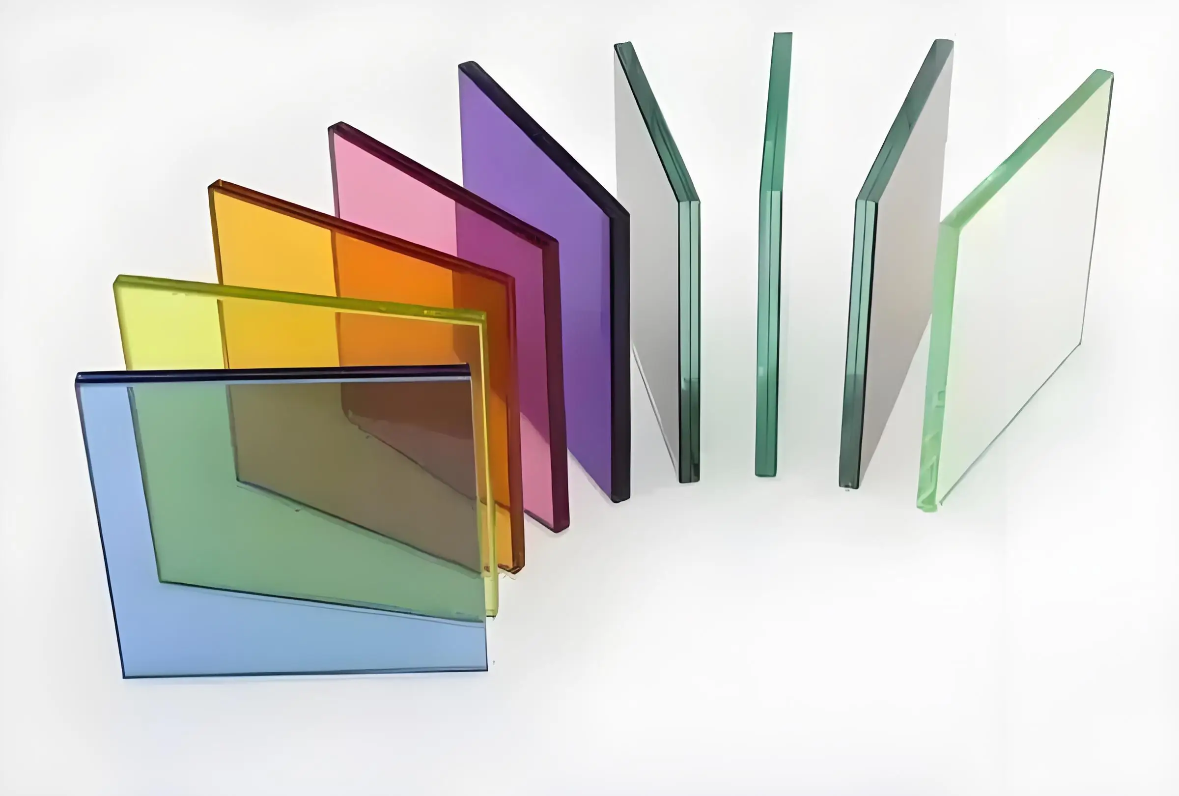 4mm-18mm and Ultra-thick Colored Tinted Anti-reflective Coated Laminated Decorative Glass Bulletproof Glass Glass Material Flat