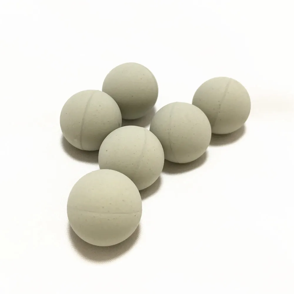 Colored 9mm rubber coated steel balls for sealing