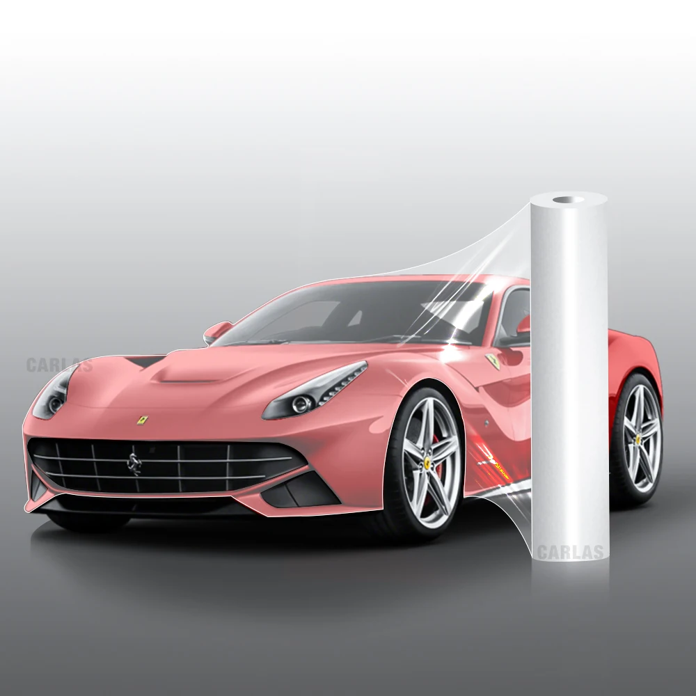 CARLAS Wholesale PU Material Transparent Car Body PPF Vinyl Wrap Paint Protection Film High Quality For Toyota Corolla