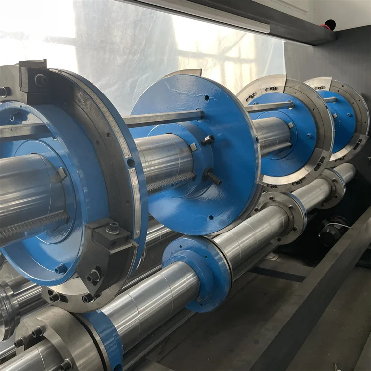 YSF-D High Performance Product Automatic Pizza Box Making/ Cardboard Printing  Machine With Slotter Die Cutter Machine