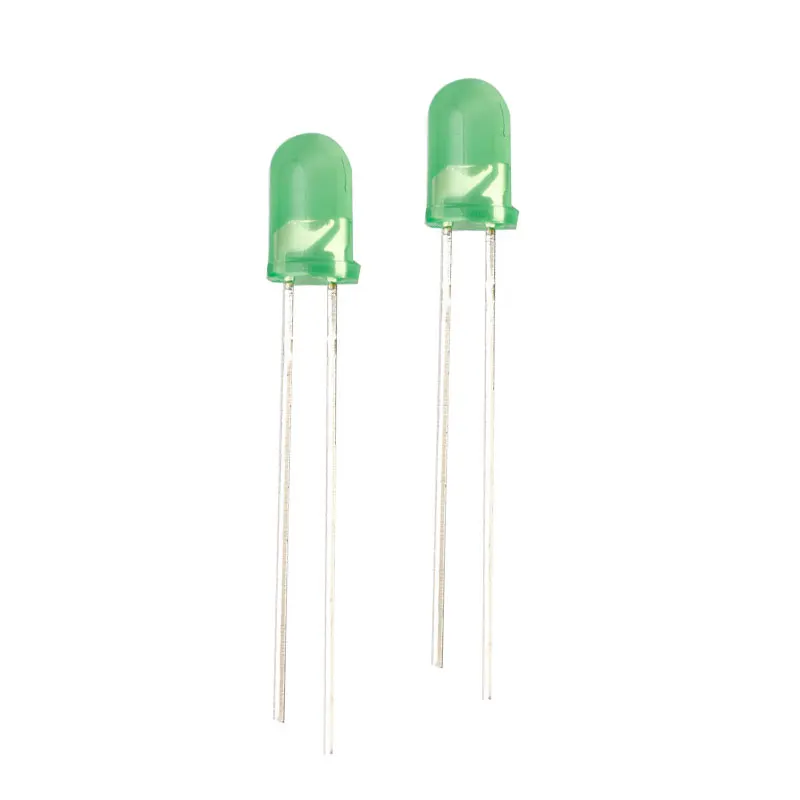 5mm round  green diffused diode green light emitting tube LED light emitting diode