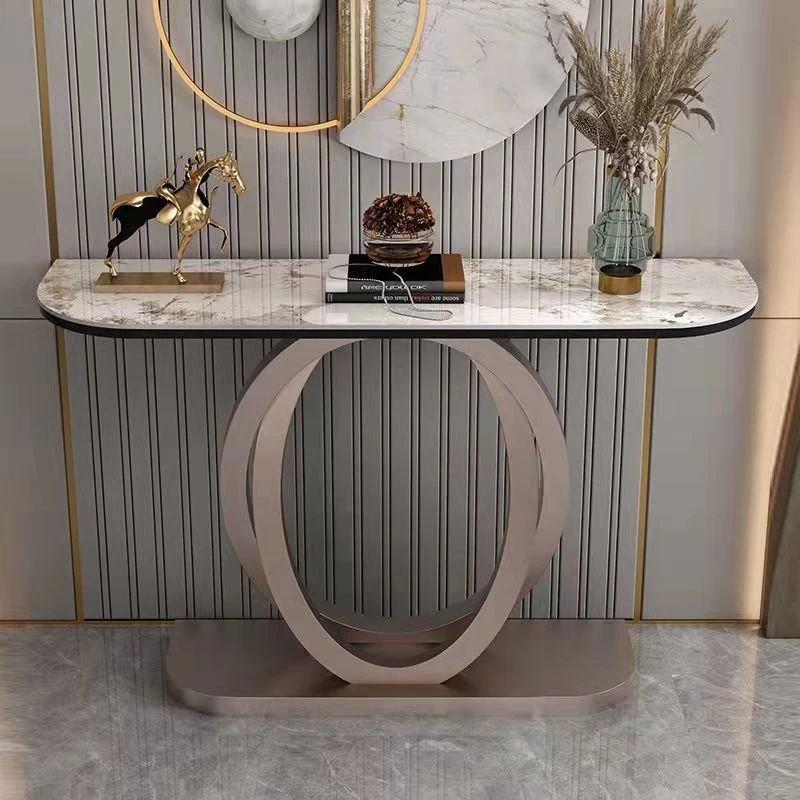 Sparkling modern luxury crushed diamond mirrored console table will wall mirror