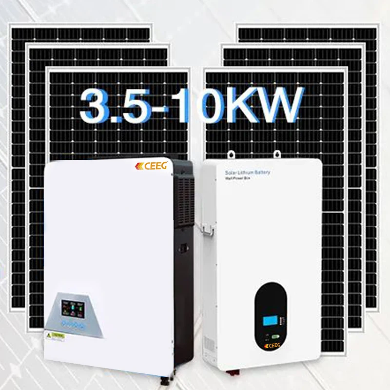 Renewable Energy 30KW 50KW 100KW Industrial Solar Power System Solar Energy Products