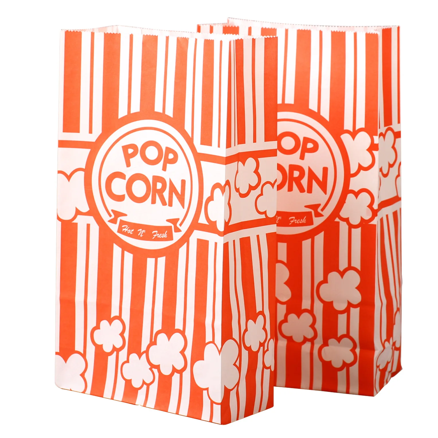 Food Greaseproof Carnival King Paper Popcorn Bags for Popcorn Machine and Popcorn Bar