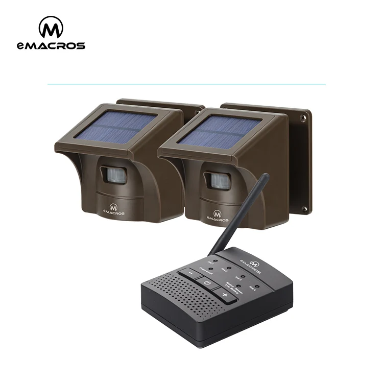 Premium Hosmart Sale Outdoor  Motion Sensor Sensor Alarm Solar Driveway Alarm System