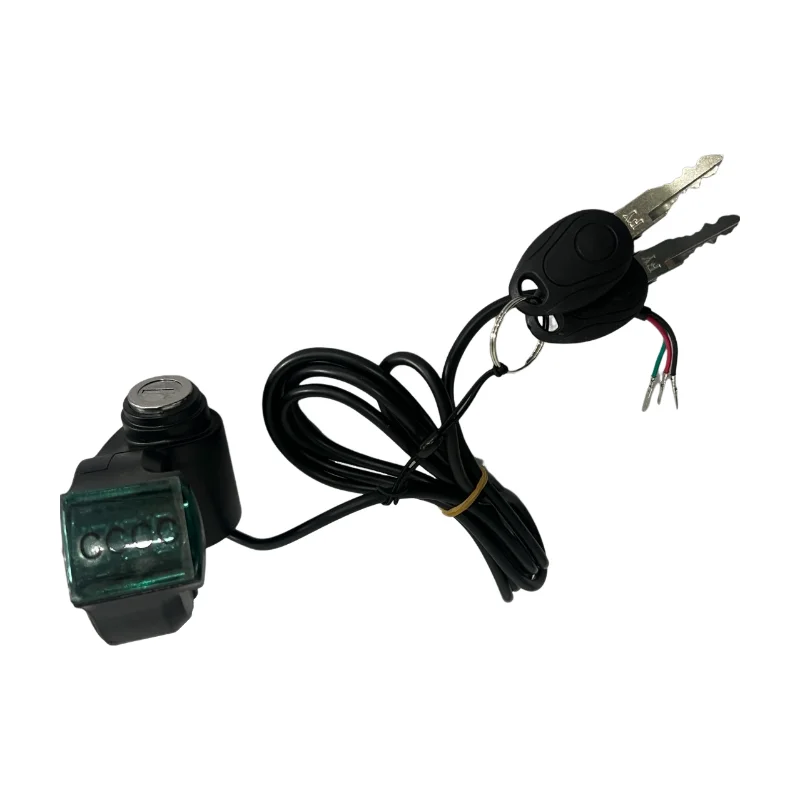 Electric scooter Throttle Digital Battery Voltage Display Switch Power with Key Lock scooter Battery Display Voltage Display