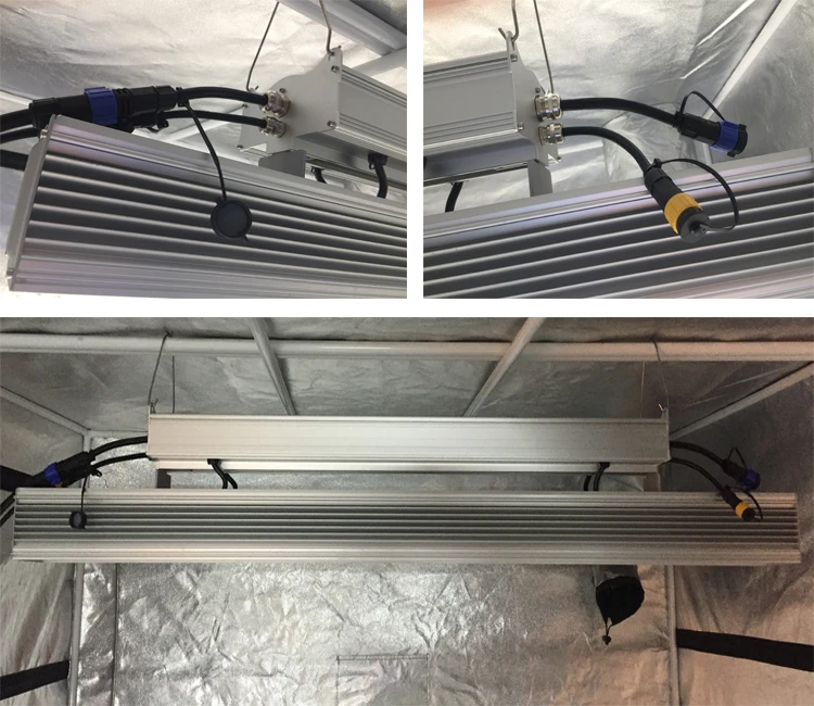 530W 660W grow lights leds Full Spectrum commercial hydroponics system vertical Led Grow Light for garden greenhouses