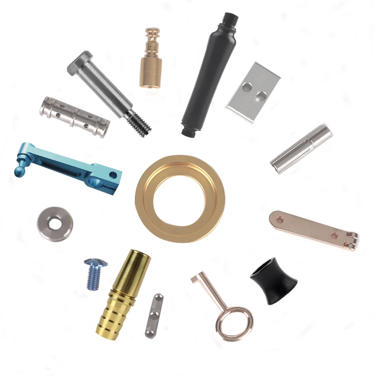 OEM Manufacturing Cnc Machining Parts Cnc Machining Aluminum Component Metal Custom Precision Lathe Drilling