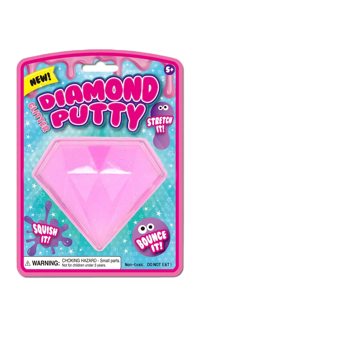Creative Kids Hand Therapy Magic Slime Putty Toy With Eco Friendly Material Diamond Putty
