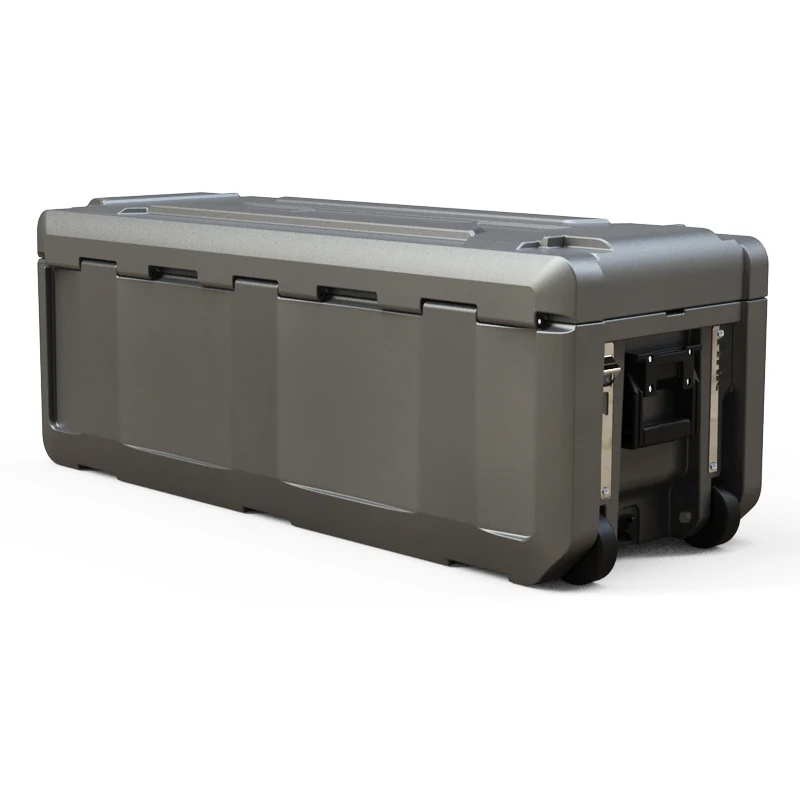 175L Factory Custom Portable Folding Storage Box PE Plastic Car Kitchen Cargo Case Cover Easy Customizable Camping Storage Case