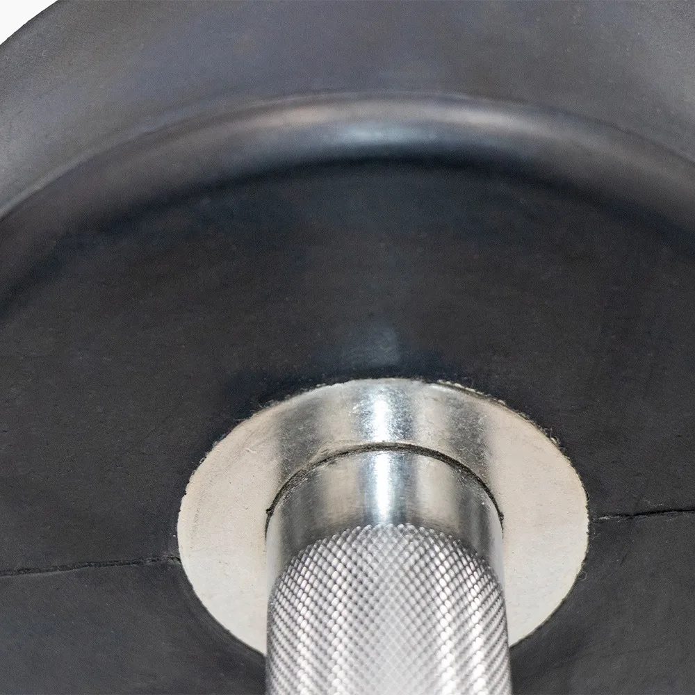 Commercial Quality Strength Training Use 5 KG Round Head Rubber Dumbbells for Fitness