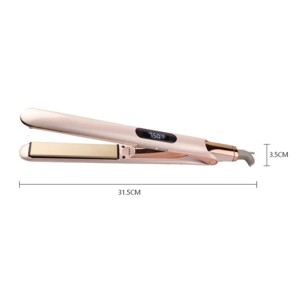 Straightener Professional Hair Flat Iron Professional Steam Style 2 in 1 Flat Iron  Straightener Dryer Hot Air Styler