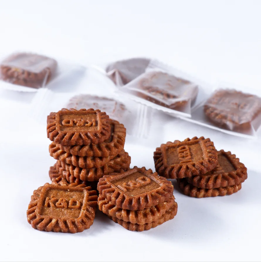 Fortune Cookies Crispy Biscuits Party Snacks HACCP Certificate Customized Packing